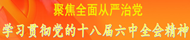 学习贯彻党的十八届六中全会精神